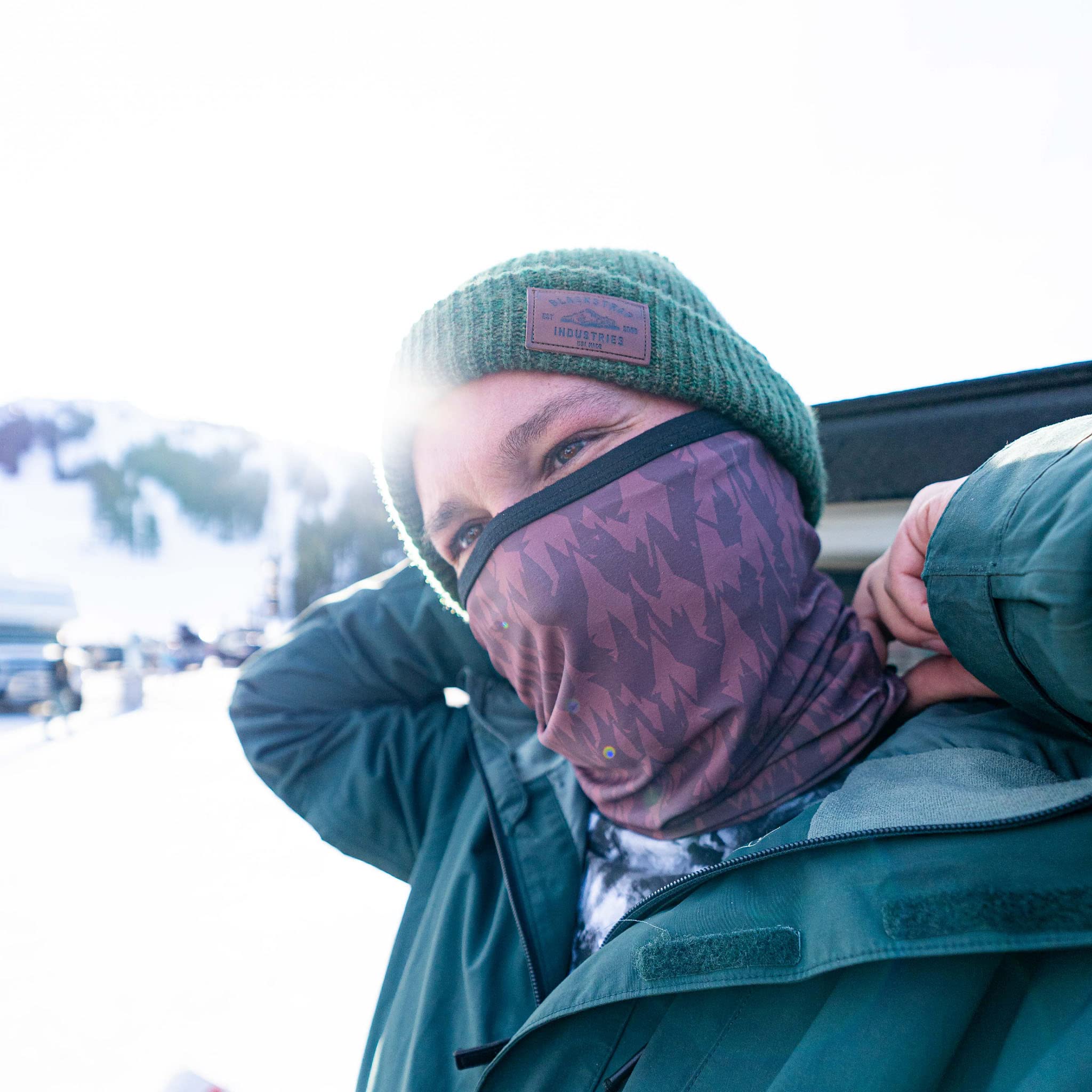 BLACKSTRAP Apex Tube THERMA Dual Layer Neck Warmer Ski Mask, Warmth & Comfort, Adult Unisex, One Size Fits All - Image 5