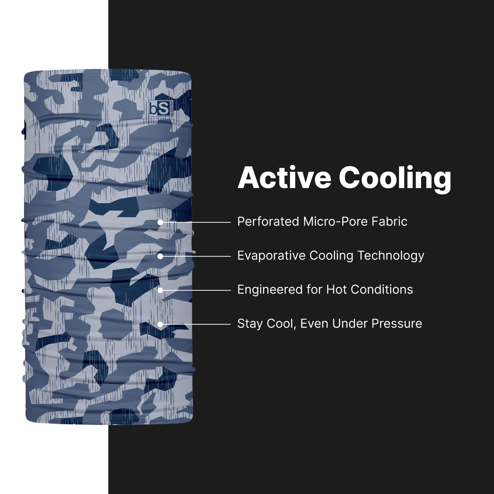 BLACKSTRAP Daily Tube Neck Gaiter – UV Sun Protection Face Mask with UPF 50+, Breathable, Cooling, Moisture-Wicking Gear - Image 3