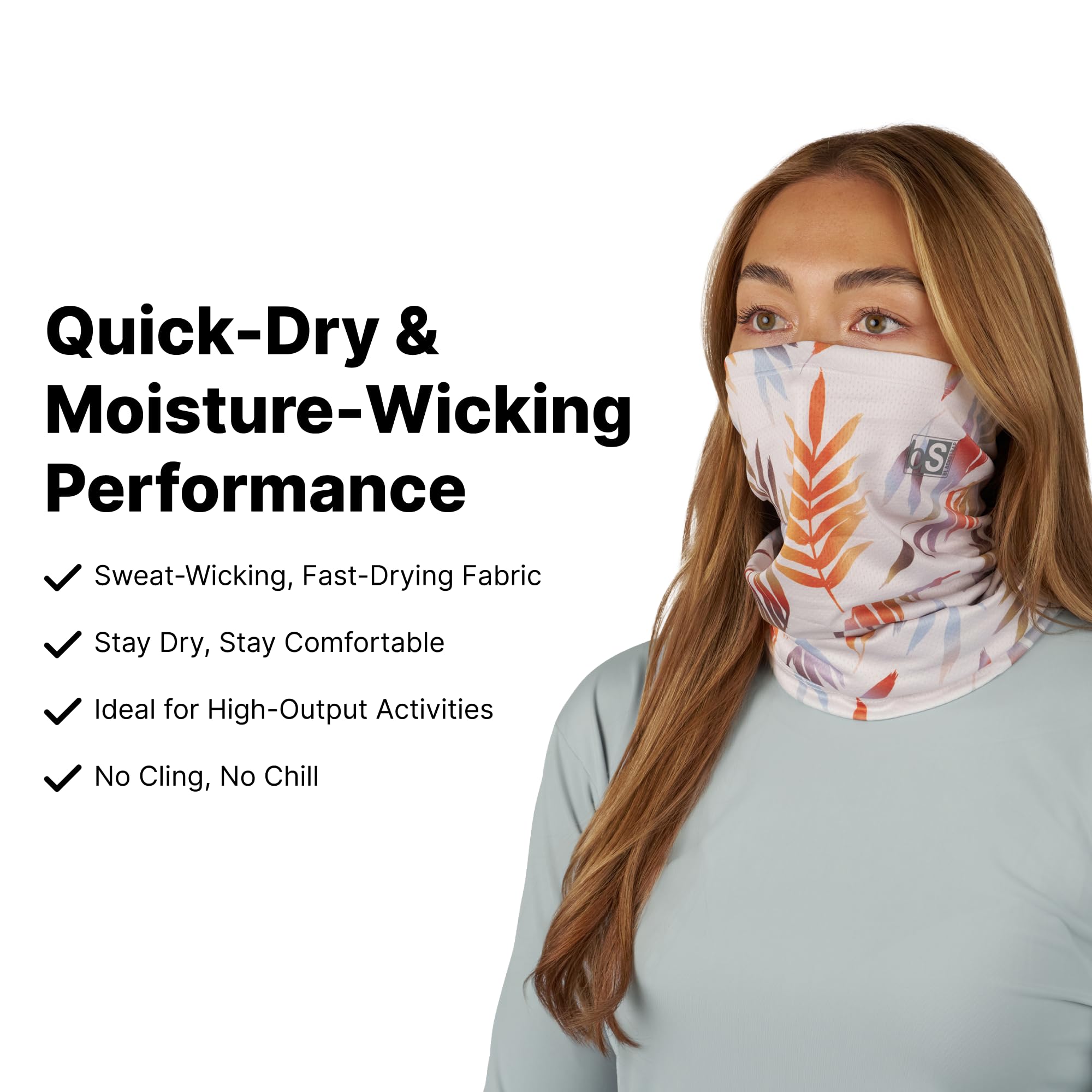 BLACKSTRAP Daily Tube Neck Gaiter – UV Sun Protection Face Mask with UPF 50+, Breathable, Cooling, Moisture-Wicking Gear - Image 4