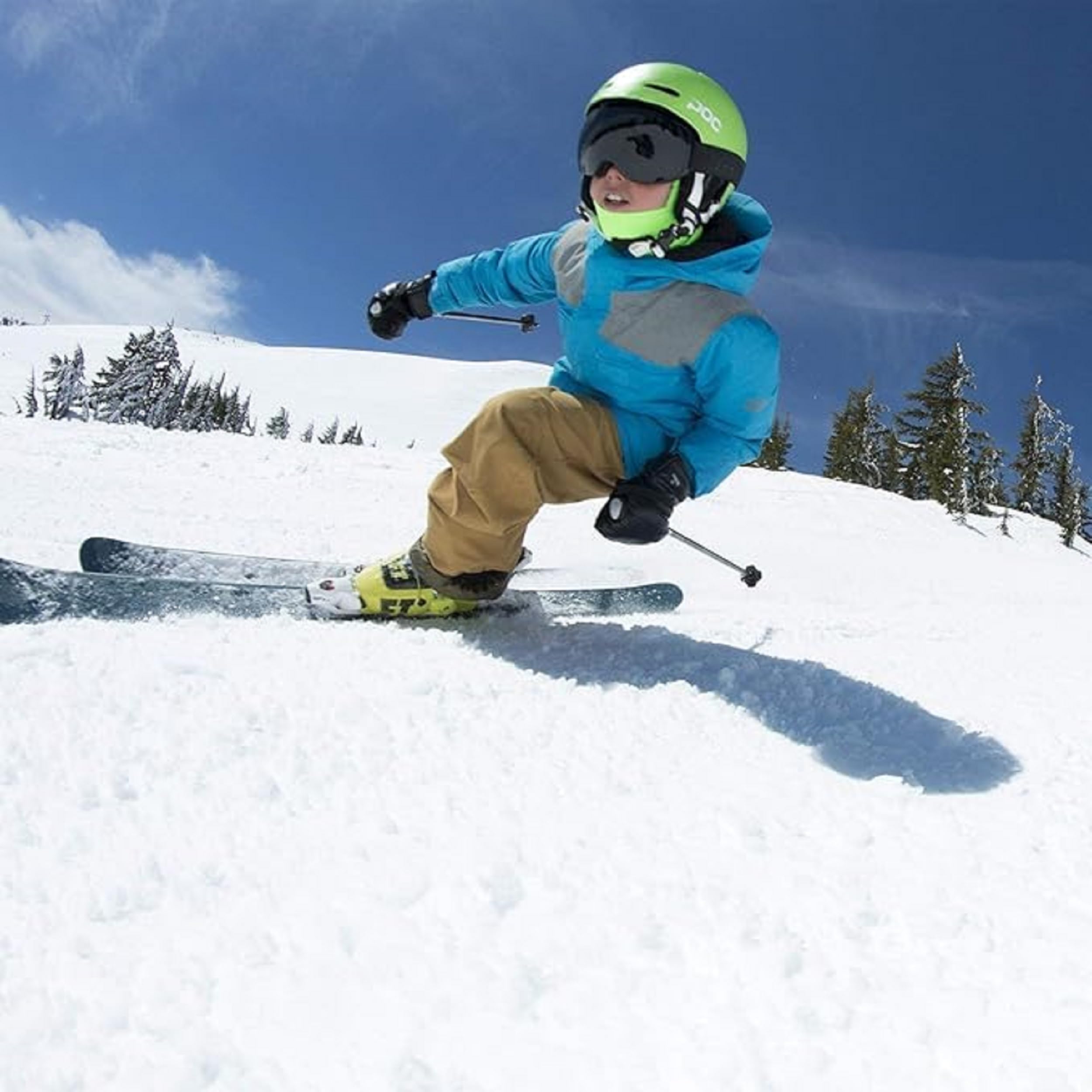 BLACKSTRAP Kids' Hood ExoHinge Balaclava Ski Mask, Helmet Compatible, Keeps Kids Comfortable and Warm - Image 3