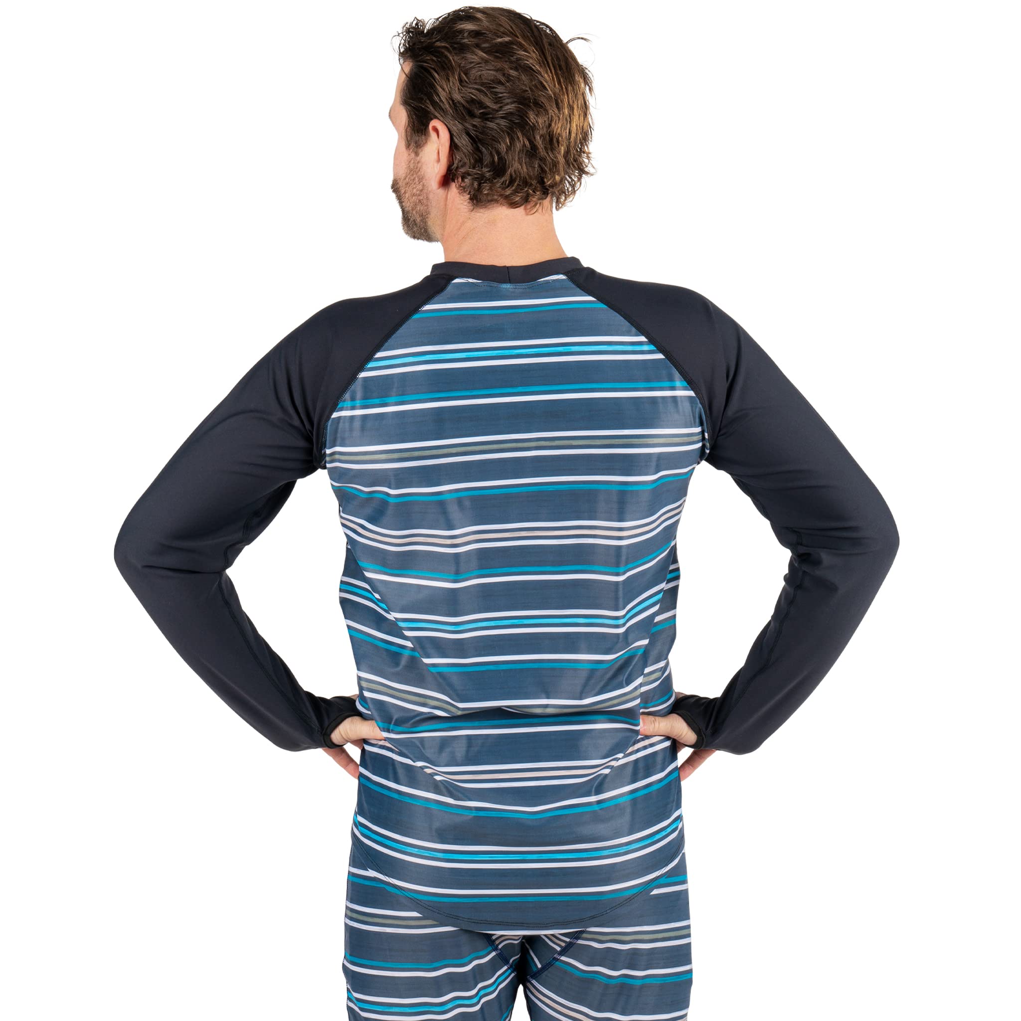 BLACKSTRAP Men's Skyliner All-Season Base Layer Crewneck Long Sleeve Top, All Day Comfort and Warmth, [insert color] - Image 3