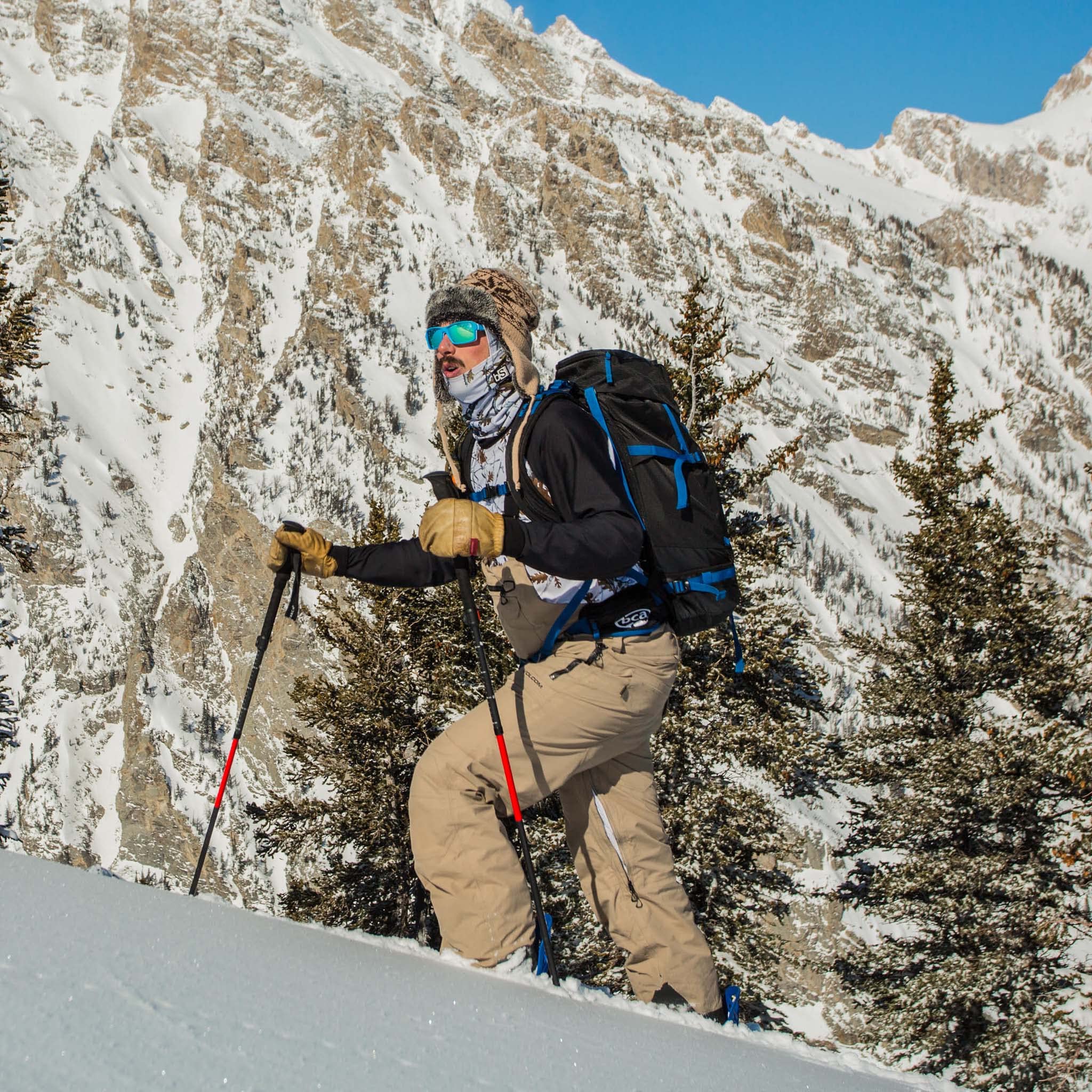 BLACKSTRAP Men's Skyliner All-Season Base Layer Crewneck Long Sleeve Top, All Day Comfort and Warmth, [insert color] - Image 5