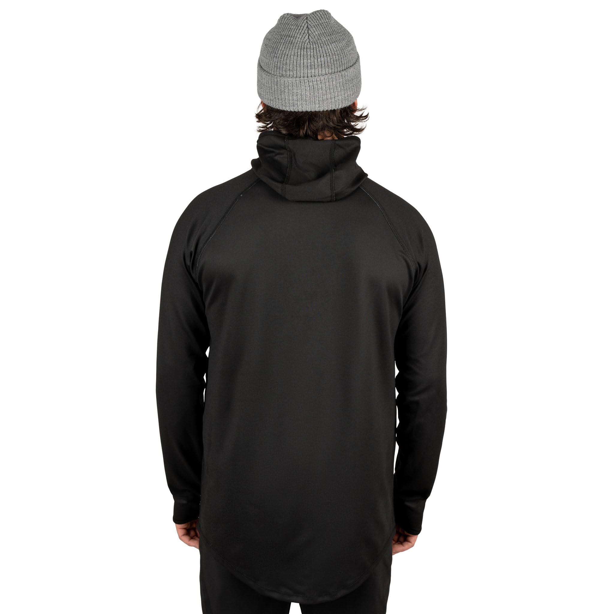 BLACKSTRAP Men's Summit Base Layer Hoodie Long Sleeve, Full Contoured Hood, Maximum Warmth and Comfort - Image 4