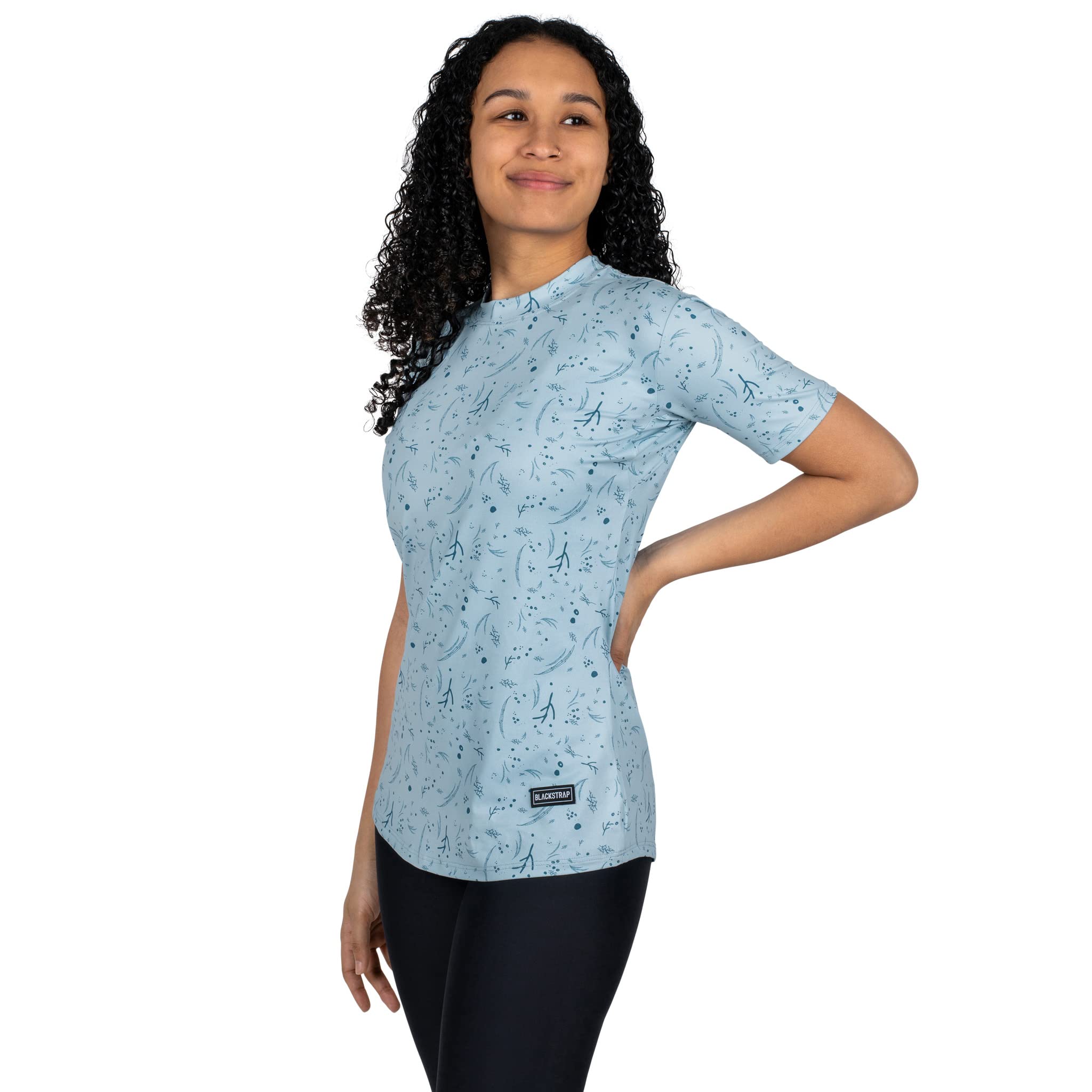 BLACKSTRAP Womens Brackish Tee Shirt UV Sun Shirt - Image 4